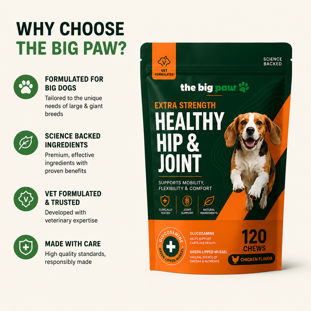 The Big Paw | Hip & Joint Chews